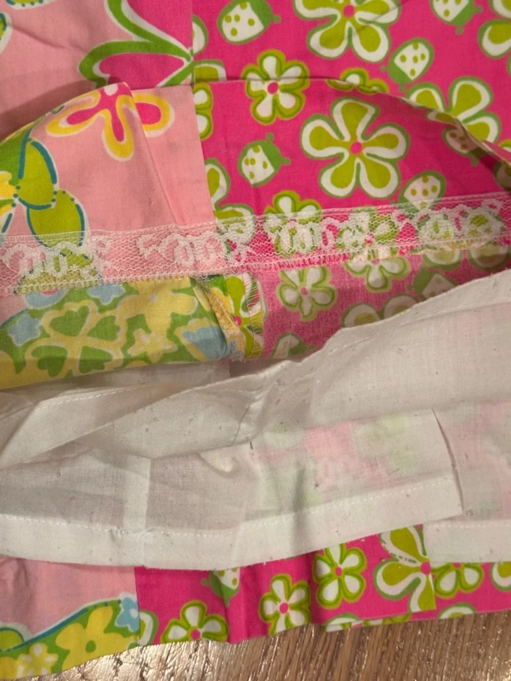 Lilly Pulitzer Pink and Lime Floral Dress - Picture 4 of 6